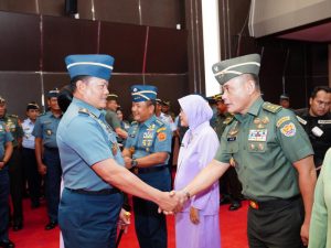 Panglima TNI Terima Korp Raport 33 Pati TNI