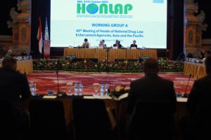 The 45Th Meeting of Honlap : Indonesia Tegaskan Komitmen dalam Pemberantasan TPPU Narkotika
