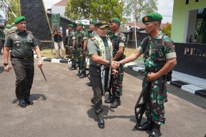 Kunjungi Prajuritnya di Purbalingga, Danrem Wijayakusuma Ingatkan Netralitas TNI