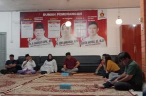 Puluhan Insan Pers Berau Ngobrol Bareng Bersama Tiga Calon Legislatif dari Partai Gerindra