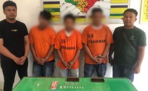 Tangkap Tangan Tiga Pria dalam Kasus Narkotika, Polres Simalungun juga Amankan 3 Gram Shabu