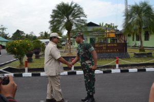 Hari Ini, Kodim 1710/Mimika Terima Kunjungan Kerja Menhan RI