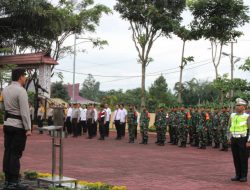 Siap Amankan Even Internasioanal, Polres Simalungun Menggelar Apel Pasukan Operasi Aquabike Toba 2023