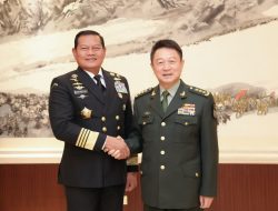 Panglima TNI Temui Petinggi Militer Cina dalam Rangka Diplomasi Militer dan Stabilitas Kawasan