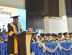 Wisuda ke 121 Untad, Gubernur Ajak Civitas Akademika dan Alumni Bangun Sulteng