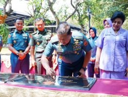 Cindera Mata Jelang Purna Tugas, Panglima TNI Resmikan 10 Bangunan Baru