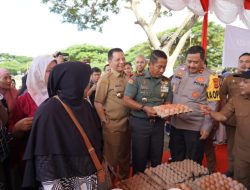 Pangdam IM Buka Kegiatan Bakti Sosial Kesehatan dan Pangan Murah