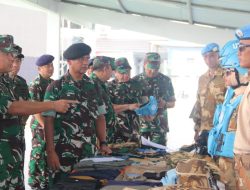 Komandan PMPP Periksa Kesiapan Satgas MTF XXVIII-O/UNIFIL