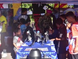 Jelang Hari Nusantara 2023, TNI AL Gelar Bakti Kesehatan dan Stand Pameran bagi Masyarakat Tidore