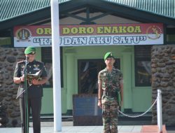 Dandim 1710/Mimika Pimpin Upacara Peringatan Hari Juang TNI AD ke-78 TA. 2023