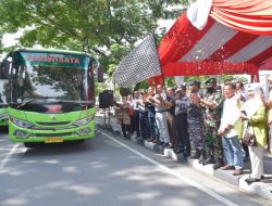 Pemprov Sulteng Lepas 12 Bus Mudik Gratis jelang Nataru
