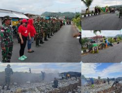 Kodim 1307 Poso Gelar Karya Bakti TNI, Bersama Polri, ASN dan Masyarakat: Ciptakan Lingkungan Bersih, Aman dan Nyaman