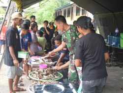Kapuspen TNI: TNI Dirikan Tenda Kesehatan dan Dapur Umum Bantu Korban Erupsi Gunung Lewotobi NTT