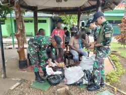 Satgas Yonif 122/TS Berhasil Gagalkan 92,81 Kg Kulit Vanili Ilegal di Perbatasan RI-PNG