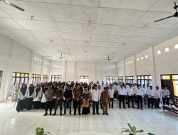 Panwaslu Kecamatan Peureulak Lantik 124 PTPS