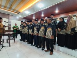 Pengurus Persatuan Da’i Kota Langsa Periode2023-2028 Resmi Dilantik