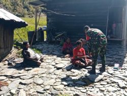 Koramil 1714-02/Ilu Gelar Baksos Bersama Masyarakat Kampung Yelekpelek