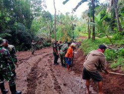 Pasiter Kodim 1623/Karangasem: Cuaca Tidak Bersahabat Pra TMMD Jalan Terus
