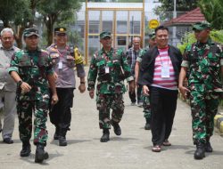 Sinergi Danrem Wijayakusuma Bersama Forkopimda Banyumas, Patroli Bersama pantau Kamtibmas Pelaksanaan Pemungutan Suara Pemilu 2024