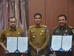 Penandatanganan MoU Kejari dengan BPKD Kota Langsa