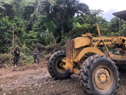 Satgas TMMD ke-119 Kodim 1715/Yahukimo Capai 100% Pembukaan Jalan Seradala Kuaserama