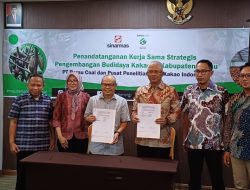 PT Berau Coal dan PT Riset Perkebunan Nusantara adakan MoU untuk Pengembangan Kakao Sebagai Salah Satu Sektor Unggulan di Daerah Tambang