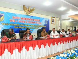 Gubernur Pimpin Rakor TPID Prov Sulteng