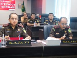 Kajati Sulteng Pimpin Permohonan Penghentian Penuntutan Berdasarkan Keadilan Restoratif