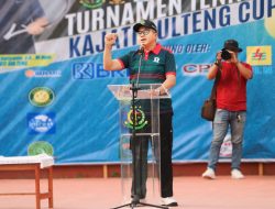 Meriahkan HBA, Kejati Sulteng Gelar Turnamen Tenis Lapangan Kajati Cup ke-2