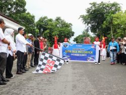 Peringati HUT RI Ke-79 Pj. Walikota Langsa Lepas Peserta Pawai Alegoris