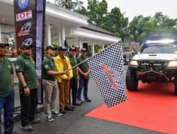 Kasdam IM Lepas Peserta Offroad Aceh Forest Explorer Tahun 2024