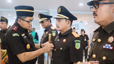 Kajati Sulteng Lantik Pejabat Baru, Arya Jabat Kajari Sigi