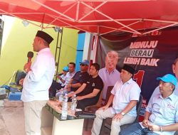 Agus Wahyudi Calon Wakil Bupati Berau 2024-2029 Nomor Urut 1 , Lakukan Kampanye di Gang Brobudur