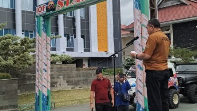 Kajati Sulteng Lepas 100 Peserta Adhyaksa Offroad Berbagi 2024