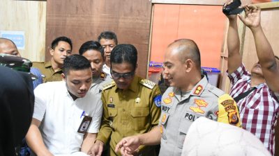 Pj. Walikota Langsa Cek Logistik Pilkada di KIP Kota Langsa Tahun 2024