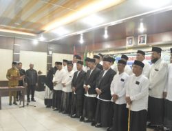 Pj. Walikota Langsa Kukuhkan Pengurus DKU Pimpinan Dan Anggota MPU Kota Langsa Periode 2024-2029