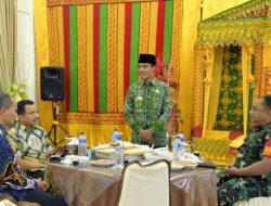 Pj. Walikota Langsa Bersama Forkopimda Gelar Coffee Morning di Pendopo Walikota