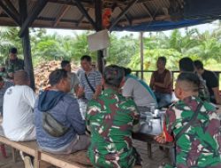 Prajurit Kodam I/BB Temukan Lokasi Narkoba di Lau Gelunggung Pancurbatu