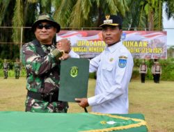 Pj. Walikota Langsa Pimpin Upacara Pembukaan TMMD Ke 123 Tahun 2025