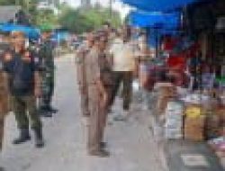 Pemerintah daerah Aceh Singkil akan tindak tegas Pedagang yang tetap jualan di Trotoar jalan