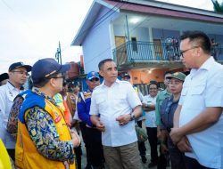 Gubernur Tinjau Wilayah Terdampak Banjir di Kabupaten Morowali Utara