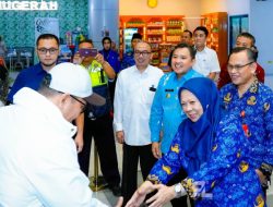 Wagub Reny Sambut Wamen Investasi dan Hilirisasi di Bandara Mutiara Sis Aljufri
