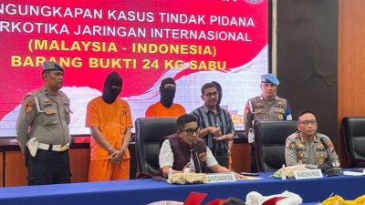 Polda Sulteng Gagalkan Peredaran 24 Kg Sabu di Watusampu