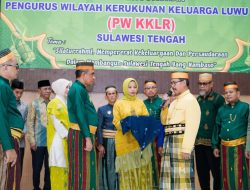 Halal Bihalal dan Pengukuhan KKLR, Anwar Hafid: Karakter Kepemimpinan Saya Terbentuk dari Tanah Luwu