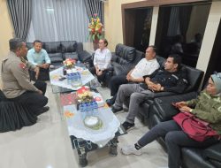 Konflik Bank Tanah Picu Penolakan Warga Desa Wattutau, Satgas PKA Kunjungi Kapolres Poso