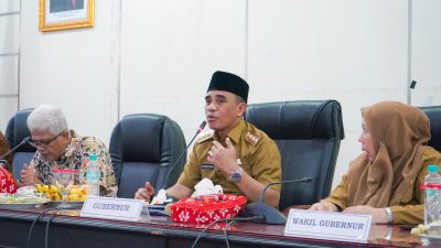 Gubernur dan Wagub Dorong Modernisasi RSUD Undata dan Madani
