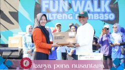 Gubernur Anwar Hafid Lepas Ribuan Peserta Fun Walk “Sulteng Nambaso” Semarakkan HUT ke-61 Sulteng