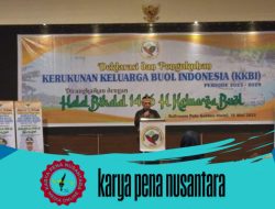 Pengukuhan KKBI, Pesan Gubernur: Terus Menjaga Kekompakan, Keharmonisan, serta Merawat Nilai-Nilai Kebangsaan