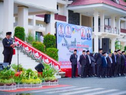 Gubernur Anwar Hafid Pimpin Upacara Peringatan Hari Lahir Pancasila
