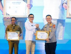 Gubernur dan Kapolda Sulteng Terima Penghargaan dari Manteri PPMI